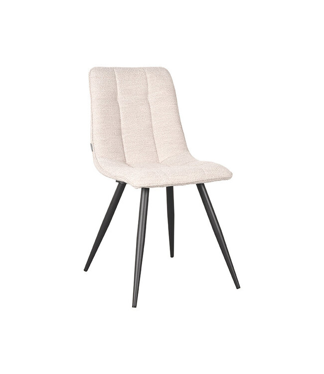LABEL51 Eetkamerstoel Jelt - Naturel - Boucle