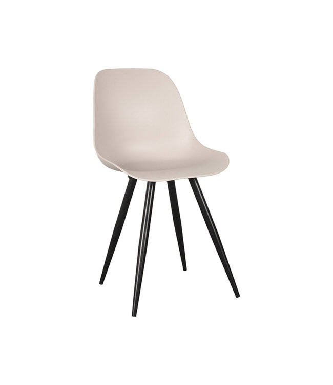 LABEL51 Eetkamerstoel Monza - Zand - Kunststof