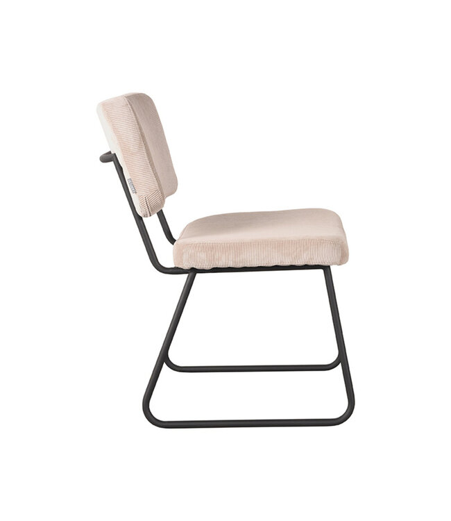 LABEL51 Eetkamerstoel Noah - Naturel - Ribcord