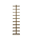 PTMD Pictogram Messing ijzeren wandwijnrek verticale lagen