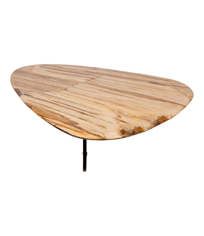 PTMD Deeba salontafel versteend hout 130