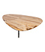 PTMD Deeba salontafel versteend hout 130