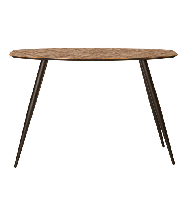 PTMD Tyano Natuurlijke bijzettafel van gerecycled teakhout