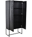 PTMD Onyx kast zwart 2 deuren