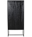 PTMD Onyx kast zwart 2 deuren