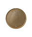 PTMD Jowad Antique Gold aluminium plaat wandpaneel geribbeld M