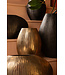 PTMD Jowad Antiek Goud aluminium plaat pot rib laag ovaal L