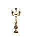 PTMD Manuelle Gouden gegoten aluminium kaarsenhouder M