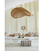 Bazar Bizar De Oh My Gee Poef - Bohemian Wit 25x60x60cm