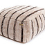 Bazar Bizar De Oh My Gee Poef - Bohemian Wit 25x60x60cm