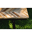 Bazar Bizar De Herringbone Bank - Natuurlijk - 40x45x110cm