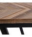 Bazar Bizar De Herringbone Bank - Natuurlijk - 40x45x110cm