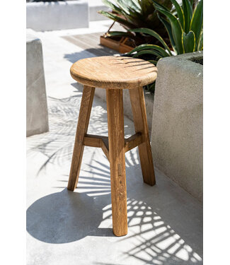 Bazar Bizar De Fusuma barkruk - Buitenshuis 35x66x35 Cm