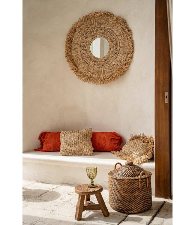 Bazar Bizar De Yatai Kruk - Natuurlijk - M 37x33x37cm