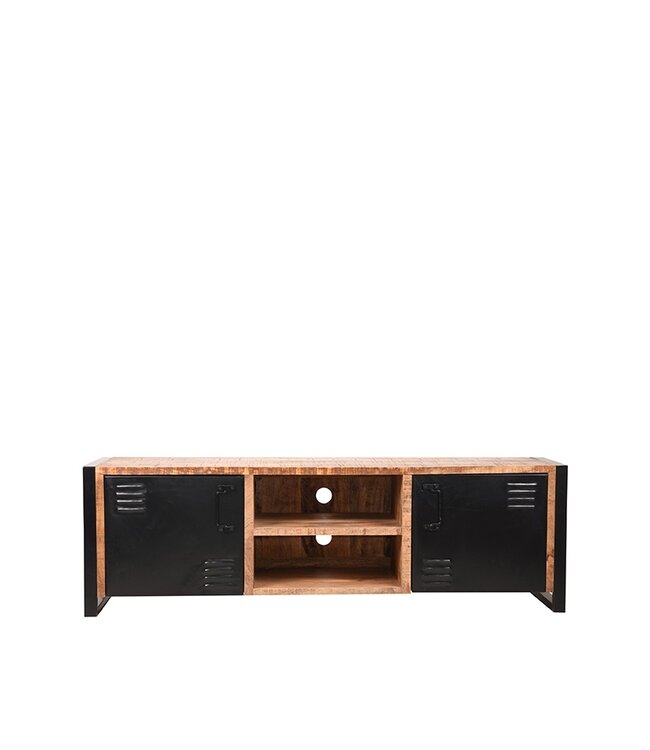 LABEL51 Tv-meubel Brussels - Ruw - Mangohout - 160 cm