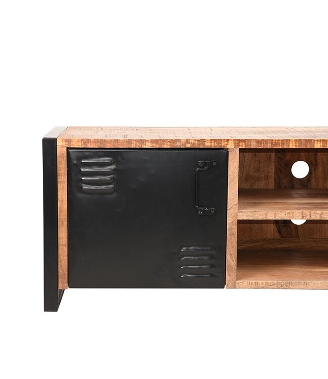 LABEL51 Tv-meubel Brussels - Ruw - Mangohout - 160 cm