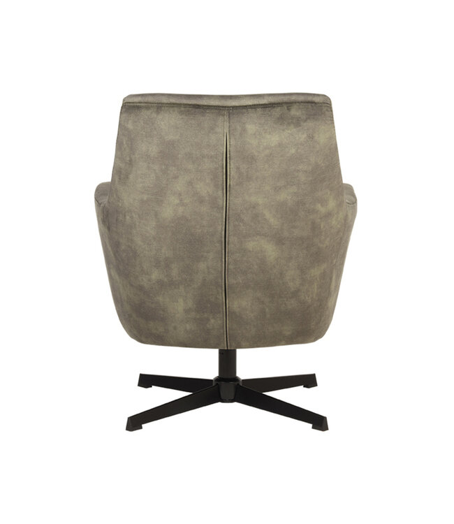 LABEL51 Fauteuil Toby - Hunter - Velours