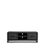 LABEL51 Tv-meubel Chili - Zwart - Mangohout - 120 cm