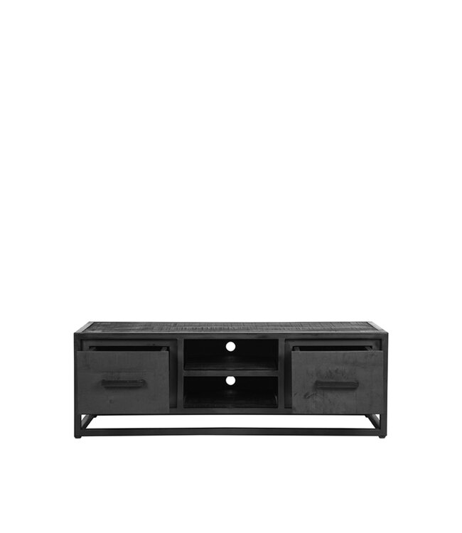 LABEL51 Tv-meubel Chili - Zwart - Mangohout - 120 cm
