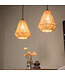 LABEL51 Hanglamp Ibiza - Naturel - Jute - 2-Lichts