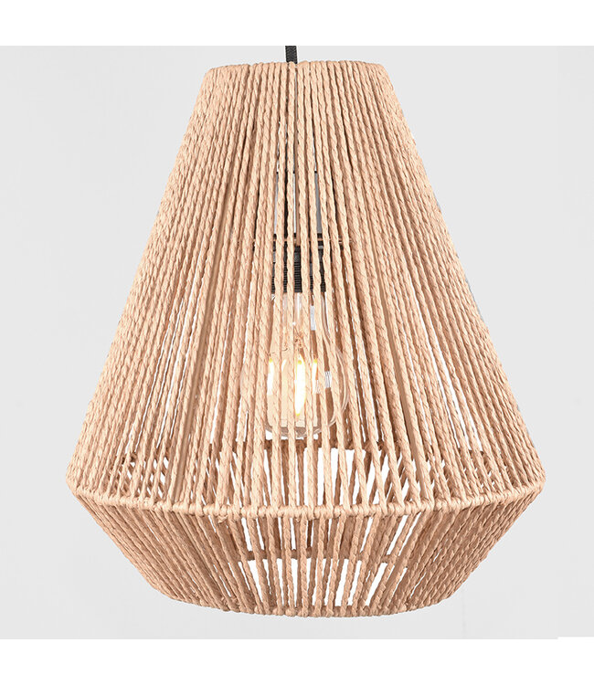 LABEL51 Hanglamp Ibiza - Naturel - Jute - 2-Lichts