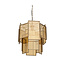 PTMD Loucas Messing Glans Glas Hanglamp Lagen S