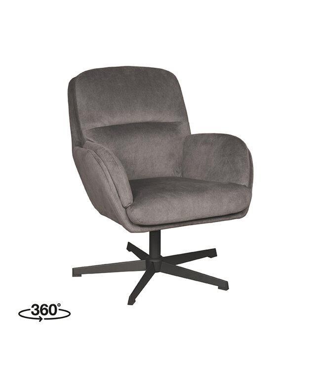 LABEL51 Draaistoel Moss 70x77x90 cm