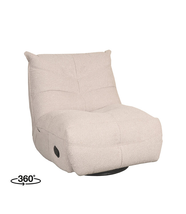 LABEL51 LABEL51 Fauteuil Take It Easy - Naturel - Boucle