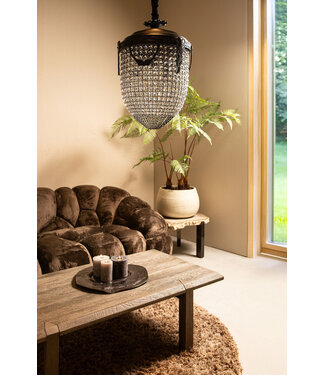 PTMD Lidde Crystal Oval Kroonluchter Lamp Klassiek S