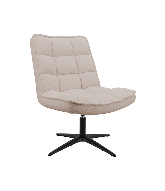 LABEL51 Fauteuil Vince - Natuurlijk - Bouclé
