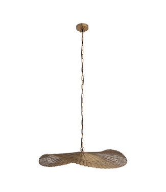 PTMD Shauney Gouden IJzeren Golvende Hanglamp Rond S