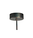 PTMD Jaye Zwarte Hanglamp met Cirkelpatroon Klein