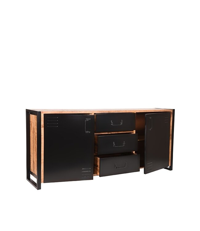 LABEL51 Dressoir Brussels - Ruw - Mangohout - 190 cm