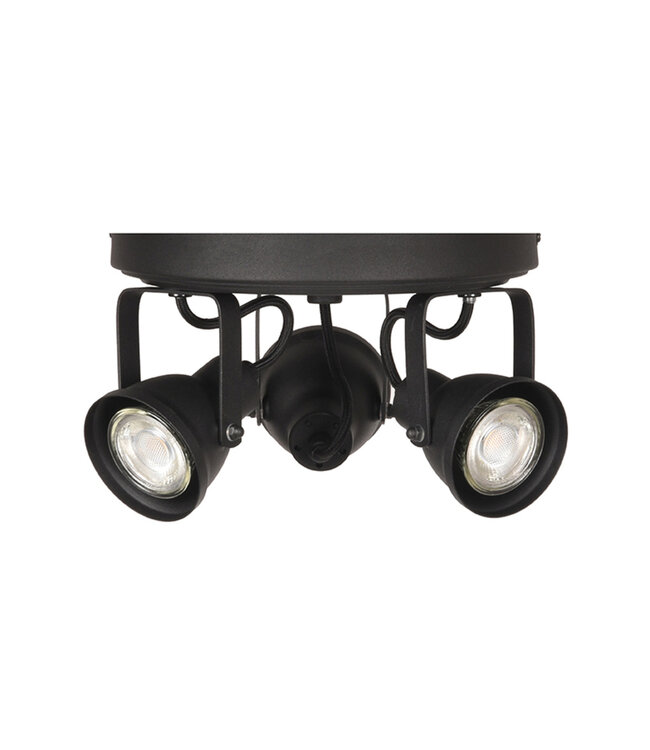 LABEL51 LABEL51 Spot Max led - Zwart - Metaal - 3 Lichts