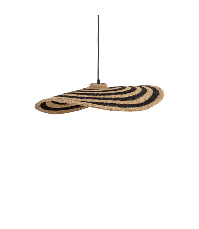 PTMD Loulou Natuurlijke Zeegras Golvende Hanglamp S