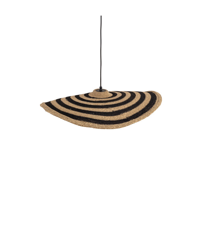 PTMD Loulou Natuurlijke Zeegras Golvende Hanglamp S