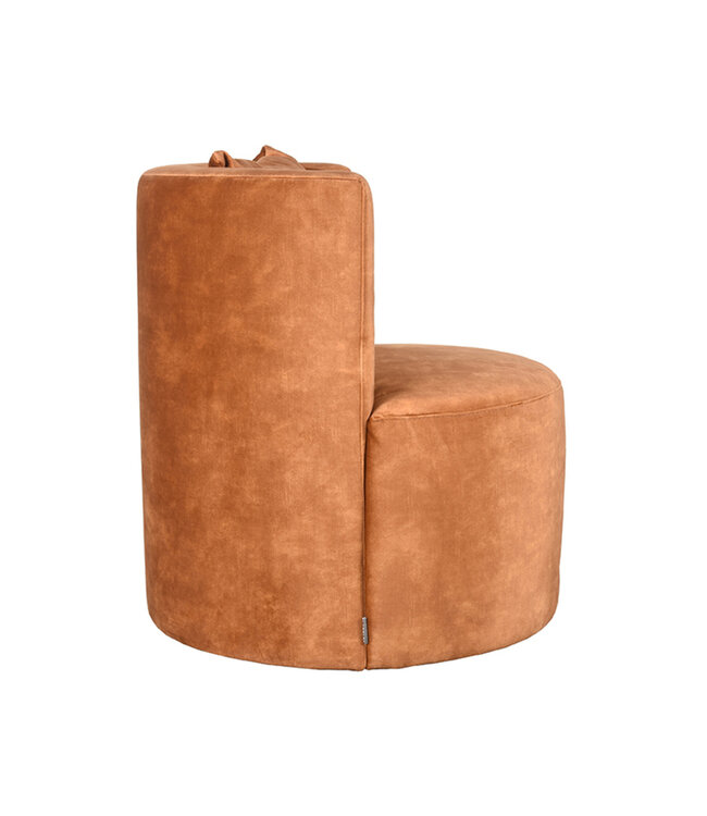 LABEL51 Fauteuil Evy - Oker - Velours