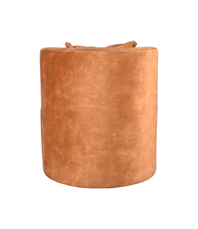 LABEL51 Fauteuil Evy - Oker - Velours