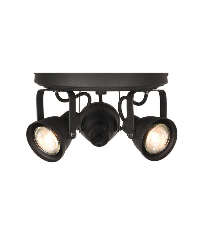 LABEL51 LABEL51 Spot Max led - Zwart - Metaal - 3 Lichts