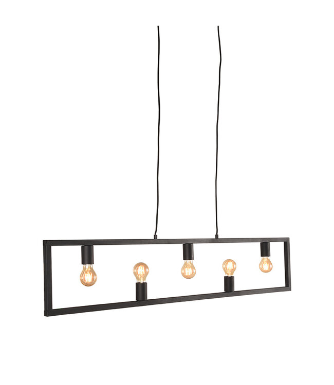 LABEL51 LABEL51 Hanglamp Quadrato - Zwart - Metaal