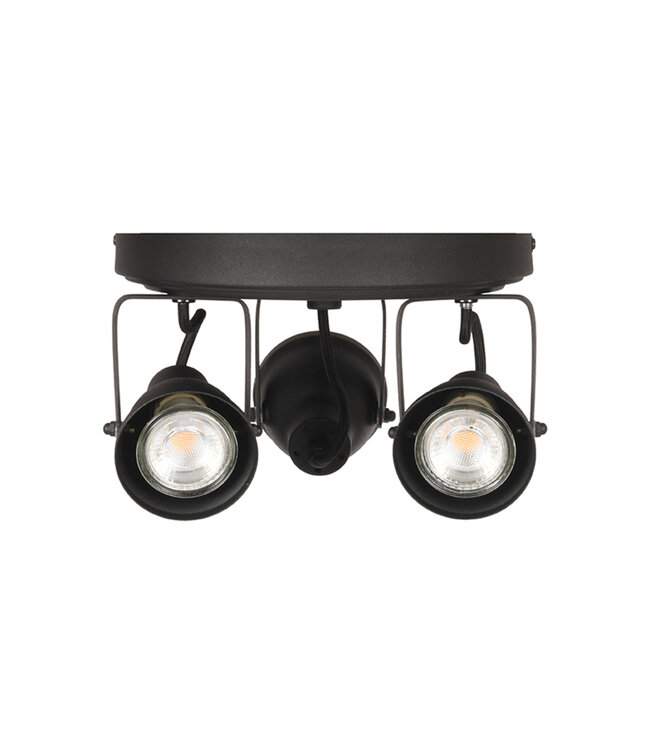 LABEL51 LABEL51 Spot Max led - Zwart - Metaal - 3 Lichts