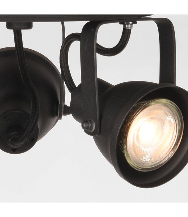 LABEL51 LABEL51 Spot Max led - Zwart - Metaal - 3 Lichts