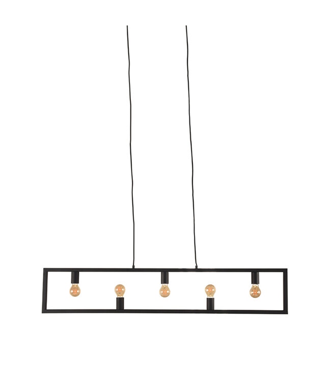 LABEL51 LABEL51 Hanglamp Quadrato - Zwart - Metaal