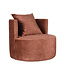 LABEL51 LABEL51 Fauteuil Evy - Roest - Fluweel