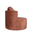 LABEL51 LABEL51 Fauteuil Evy - Roest - Fluweel