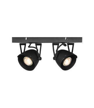 LABEL51 Spot Cap led - Zwart - Metaal - 2 Lichts