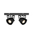 LABEL51 Spot Cap led - Zwart - Metaal - 2 Lichts