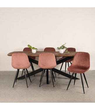 LABEL51 Eettafel Zane 160x100x76 cm