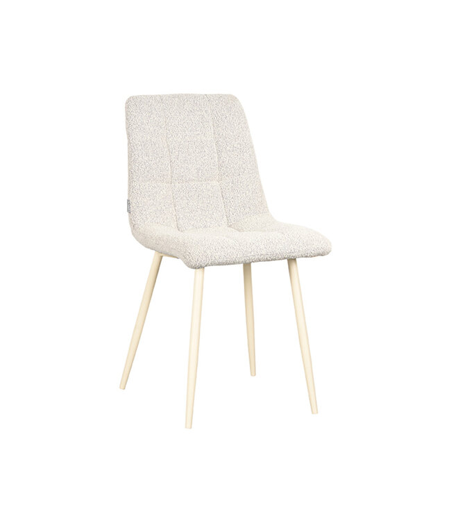 LABEL51 LABEL51 Eetkamerstoel Nino - Naturel - Boucle