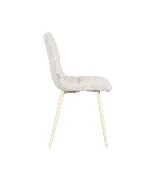 LABEL51 LABEL51 Eetkamerstoel Nino - Naturel - Boucle